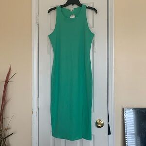 TURQUOISE DEREK HEART DRESS